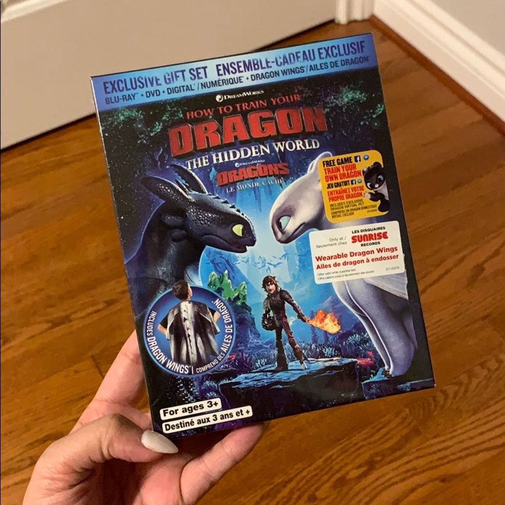 How to Train Your Dragon: The Hidden World DVD